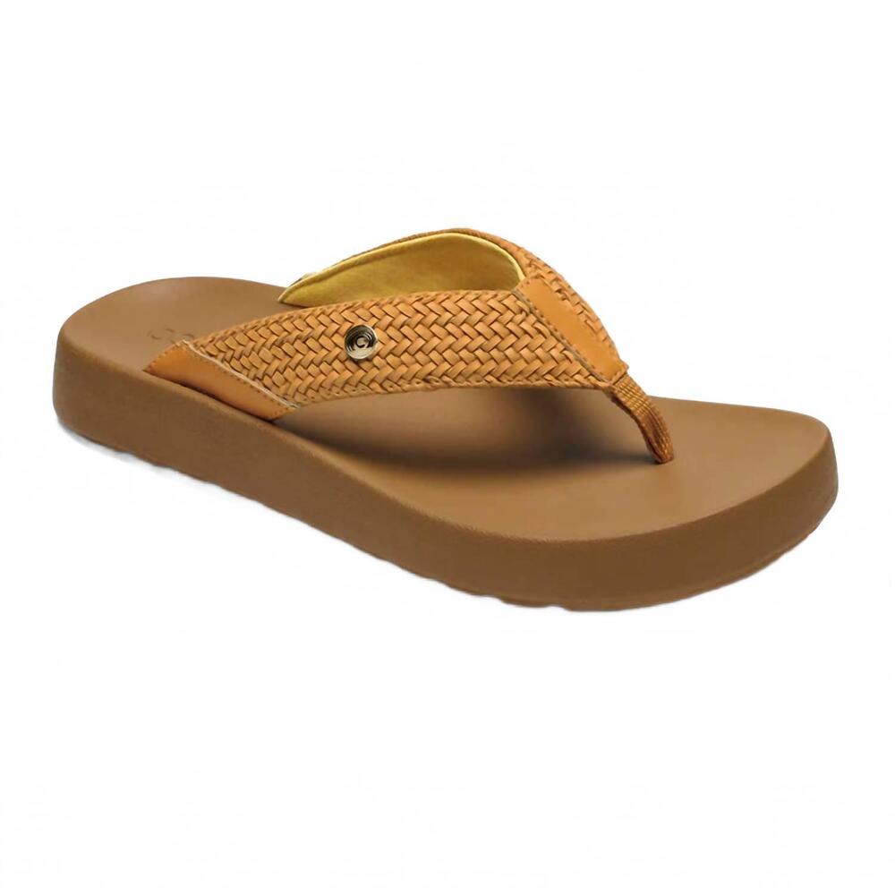 NEW COBIAN women's palmilla sandals in tan